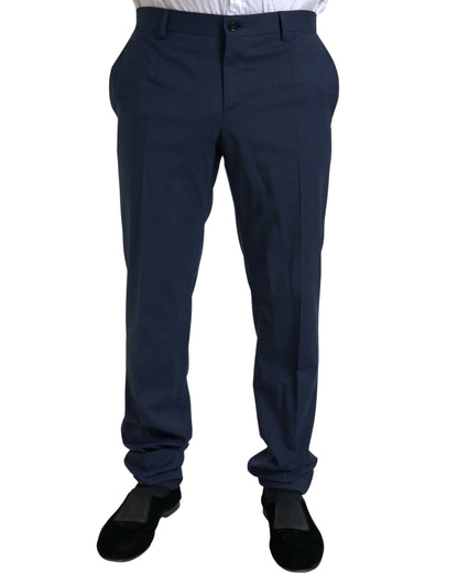 Dolce &amp; Gabbana Blauer 2-teiliger einreihiger SICILIA-Anzug