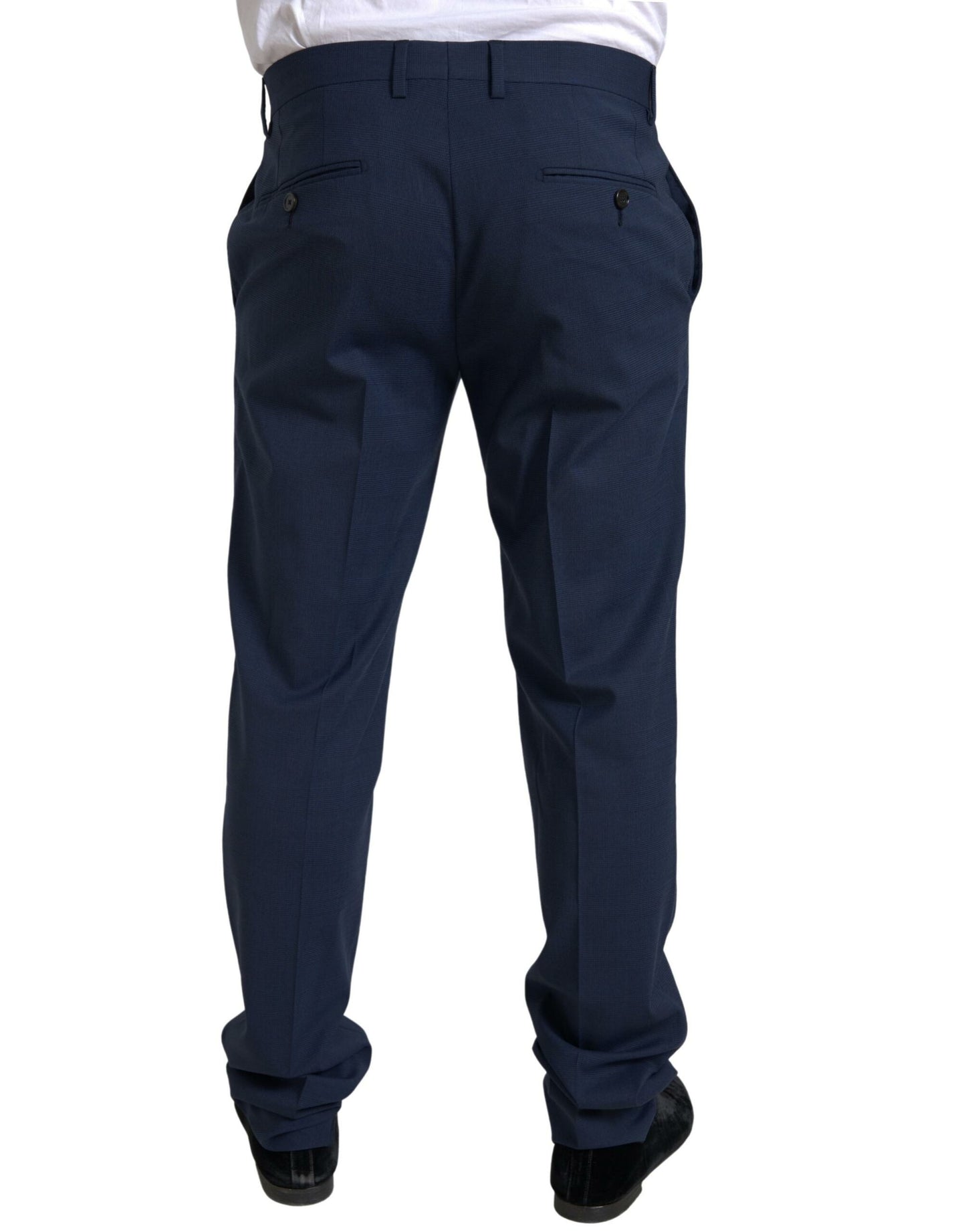 Dolce &amp; Gabbana Blauer 2-teiliger einreihiger SICILIA-Anzug