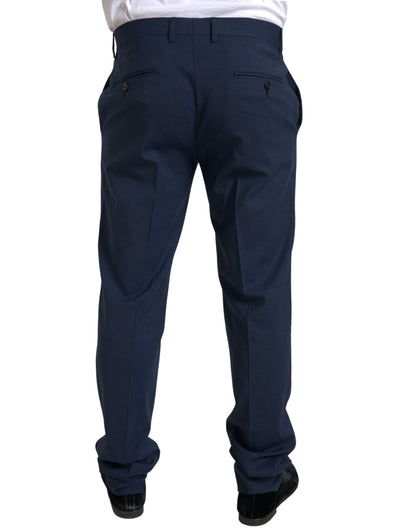Dolce &amp; Gabbana Blauer 2-teiliger einreihiger SICILIA-Anzug