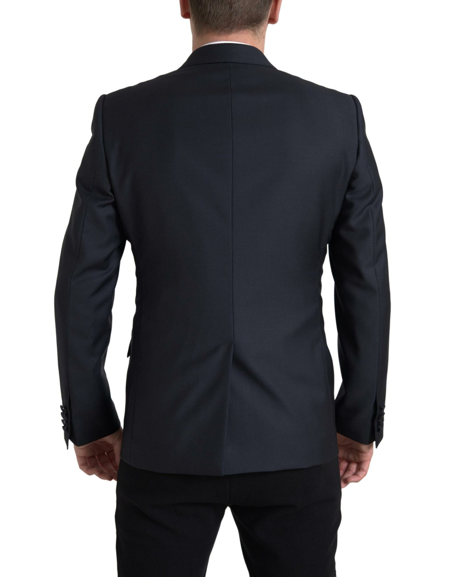 Dolce &amp; Gabbana Blauer 2-teiliger einreihiger MARTINI-Anzug