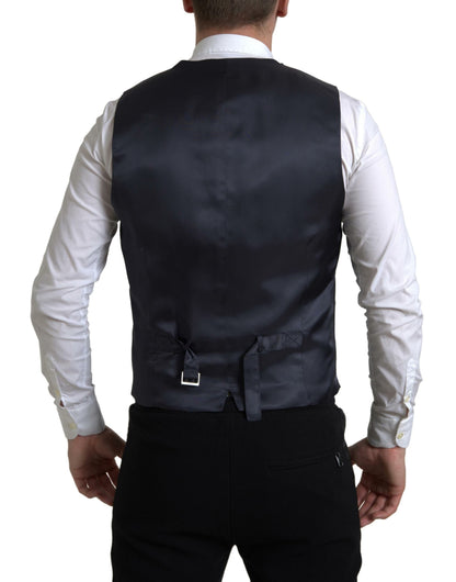 Dolce &amp; Gabbana Blauer 2-teiliger einreihiger MARTINI-Anzug