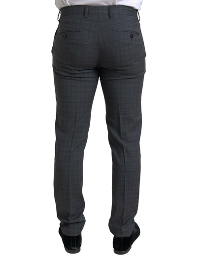 Dolce &amp; Gabbana Grauer 2-teiliger einreihiger MARTINI-Anzug