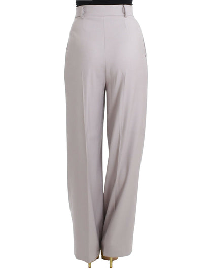 Cavalli Graue Hose mit hoher Taille