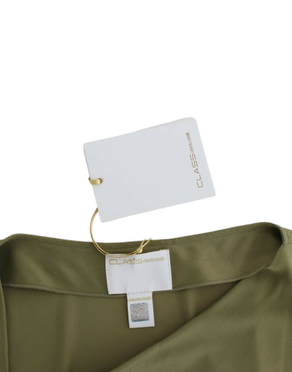 Cavalli Grünes Blusentop