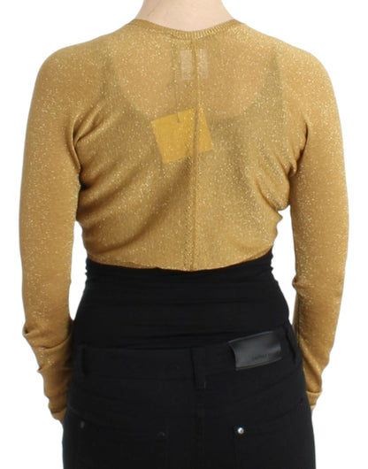 Cavalli Gold – Verziertes, goldenes Bolero