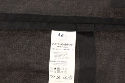 Dolce &amp; Gabbana – Schwarze Weste aus Wolle für formelle Anlässe