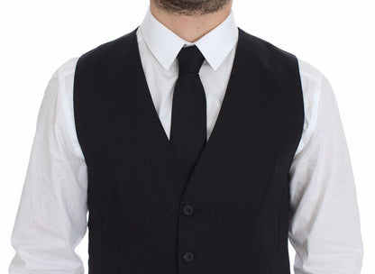 Dolce &amp; Gabbana – Blauer Blazer aus Baumwollstretch