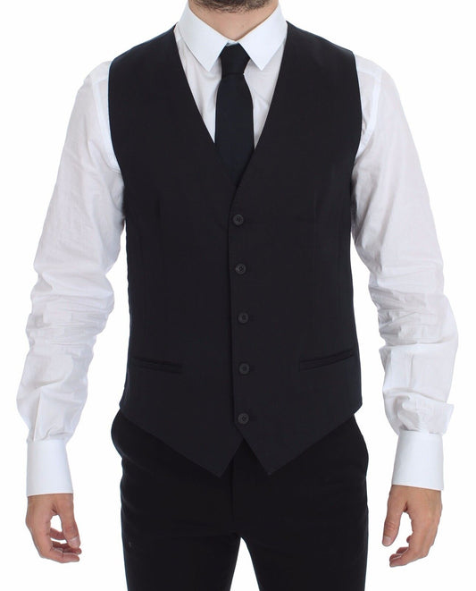 Dolce &amp; Gabbana – Blauer Blazer aus Baumwollstretch