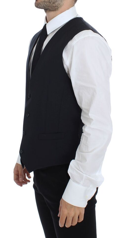 Dolce &amp; Gabbana – Blauer Blazer aus Baumwollstretch
