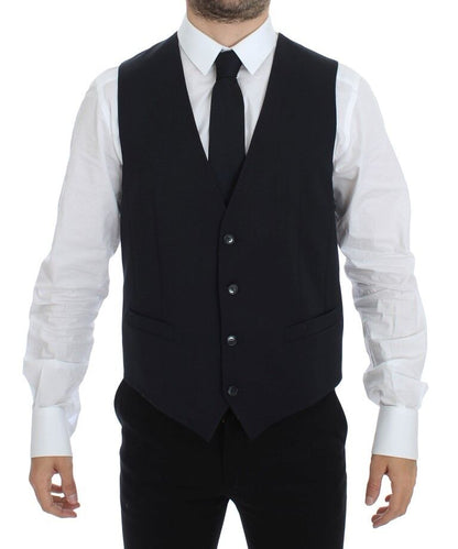 Dolce &amp; Gabbana – Blauer Blazer aus Baumwollstretch