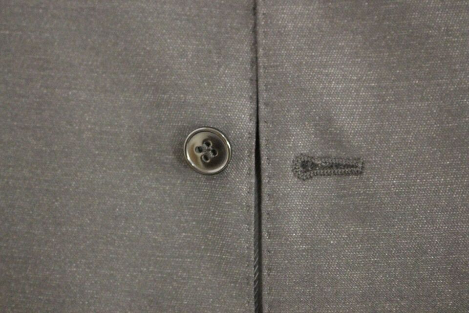 Dolce &amp; Gabbana Graue Woll-Seiden-Kleidweste Weste