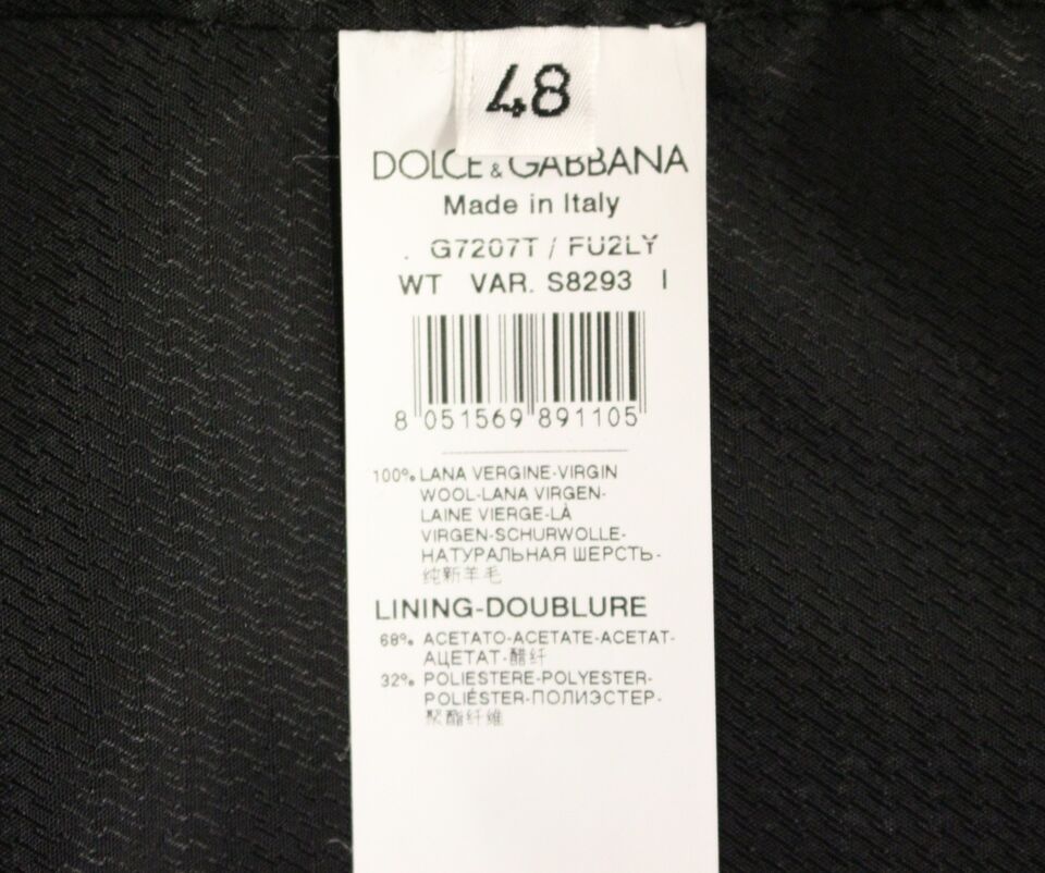 Dolce &amp; Gabbana Graue Weste aus Wolle für formelle Anlässe