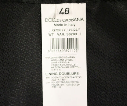 Dolce &amp; Gabbana Graue Weste aus Wolle für formelle Anlässe