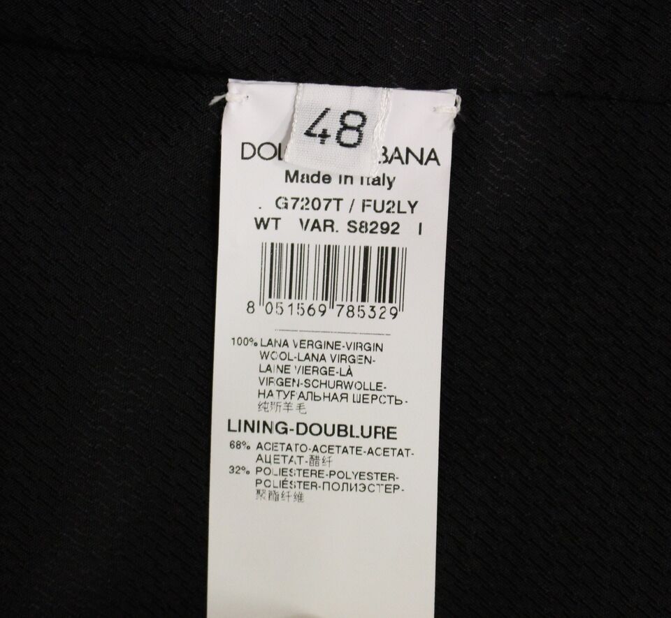 Dolce &amp; Gabbana Graue Weste aus Wolle für formelle Anlässe
