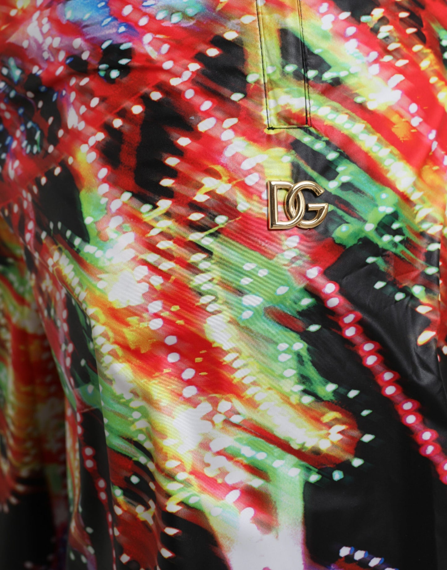Mehrfarbige Luminarie-Print-Bermudashorts für Herren von Dolce &amp; Gabbana