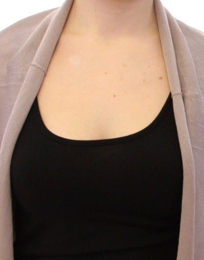Dolce &amp; Gabbana Shrug Bolero Seiden-Kaschmir-Strickpullover