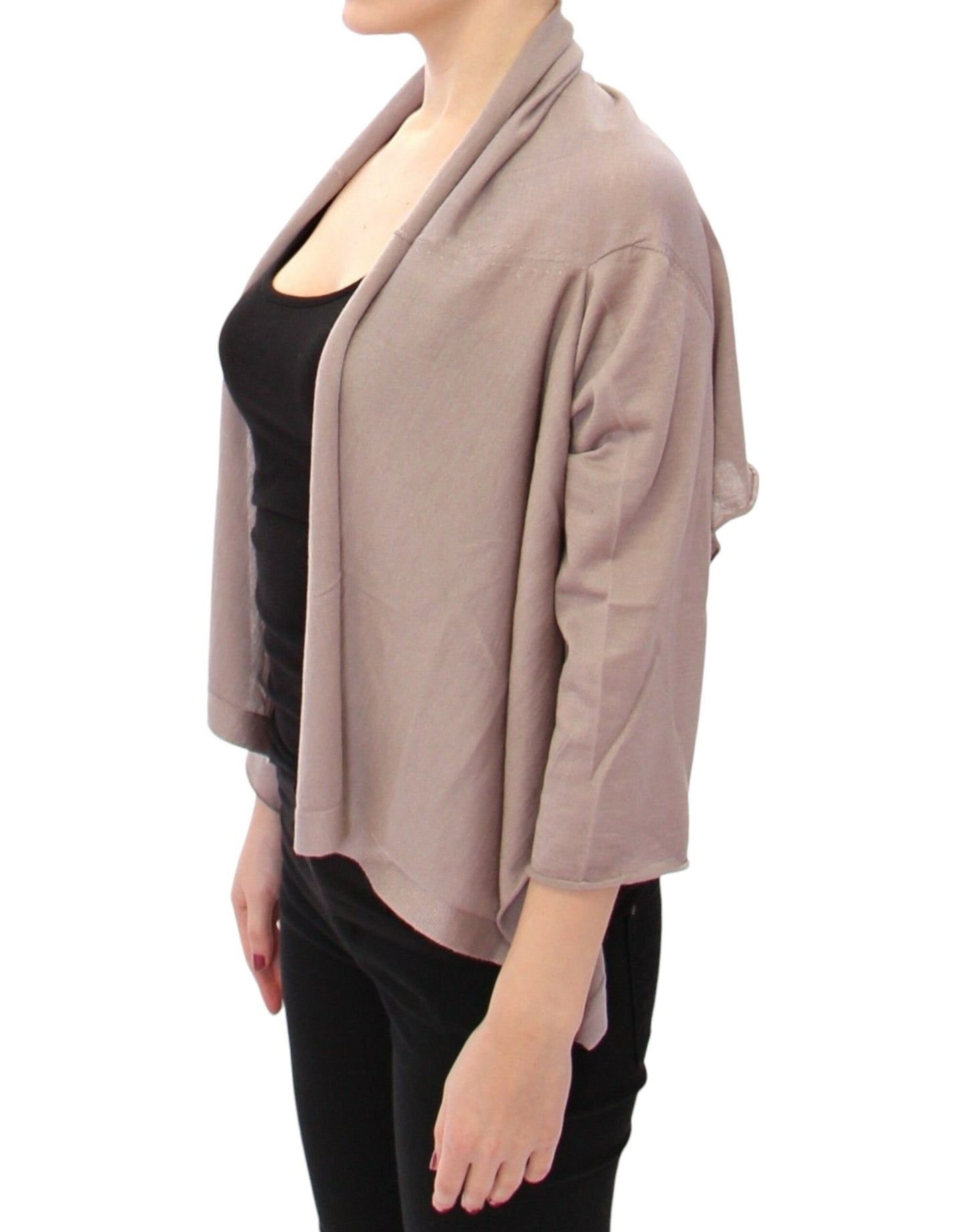 Dolce &amp; Gabbana Shrug Bolero Seiden-Kaschmir-Strickpullover