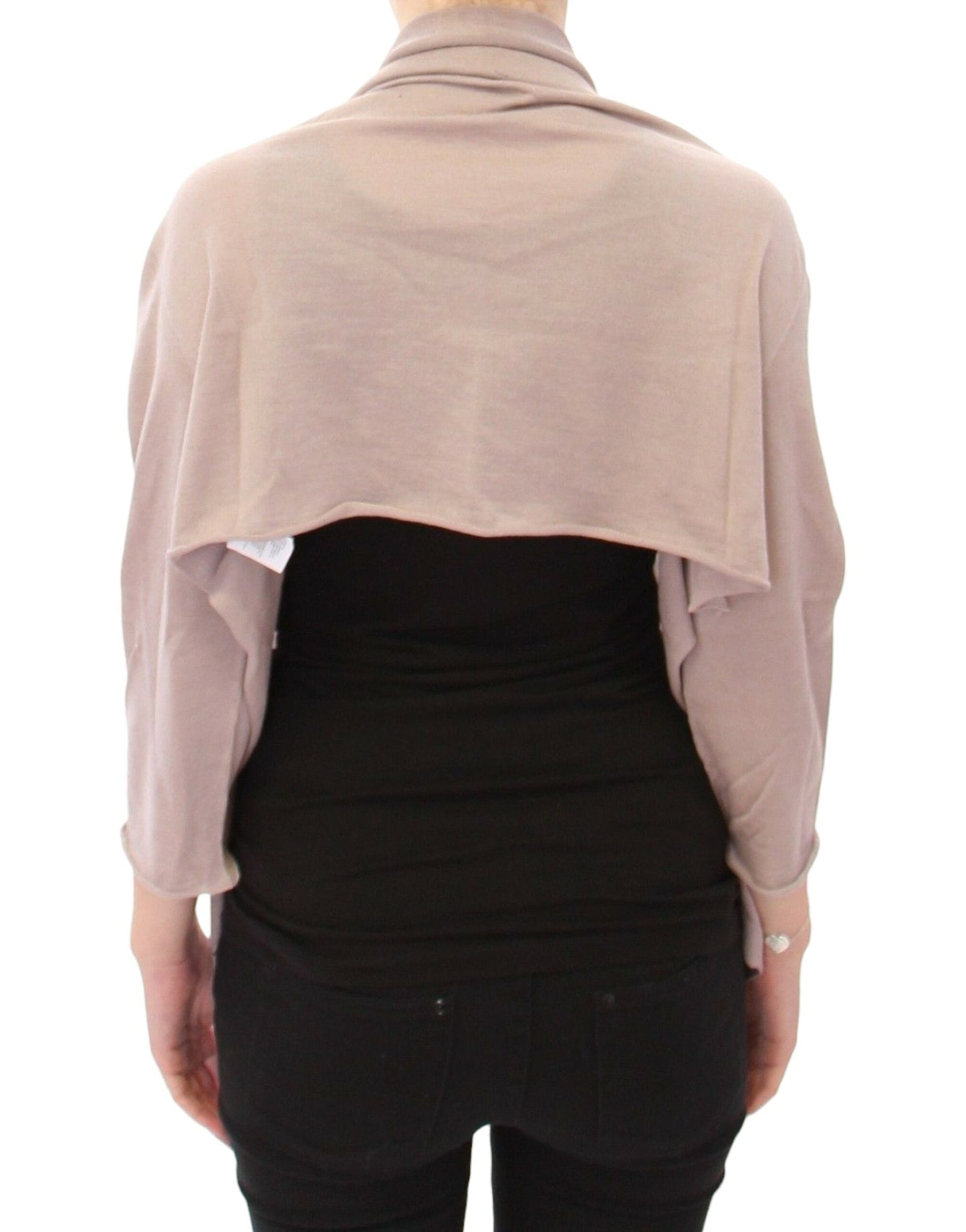 Dolce &amp; Gabbana Shrug Bolero Seiden-Kaschmir-Strickpullover