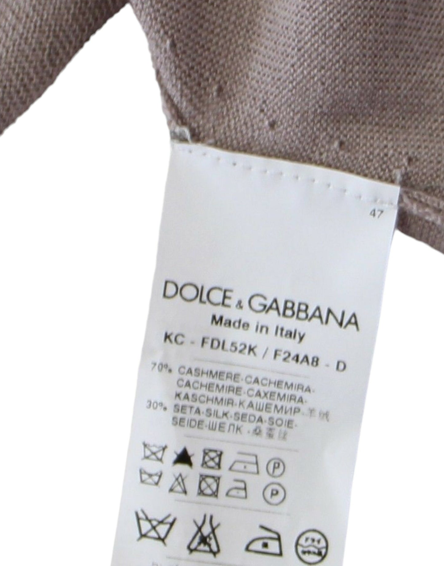 Dolce &amp; Gabbana Shrug Bolero Seiden-Kaschmir-Strickpullover