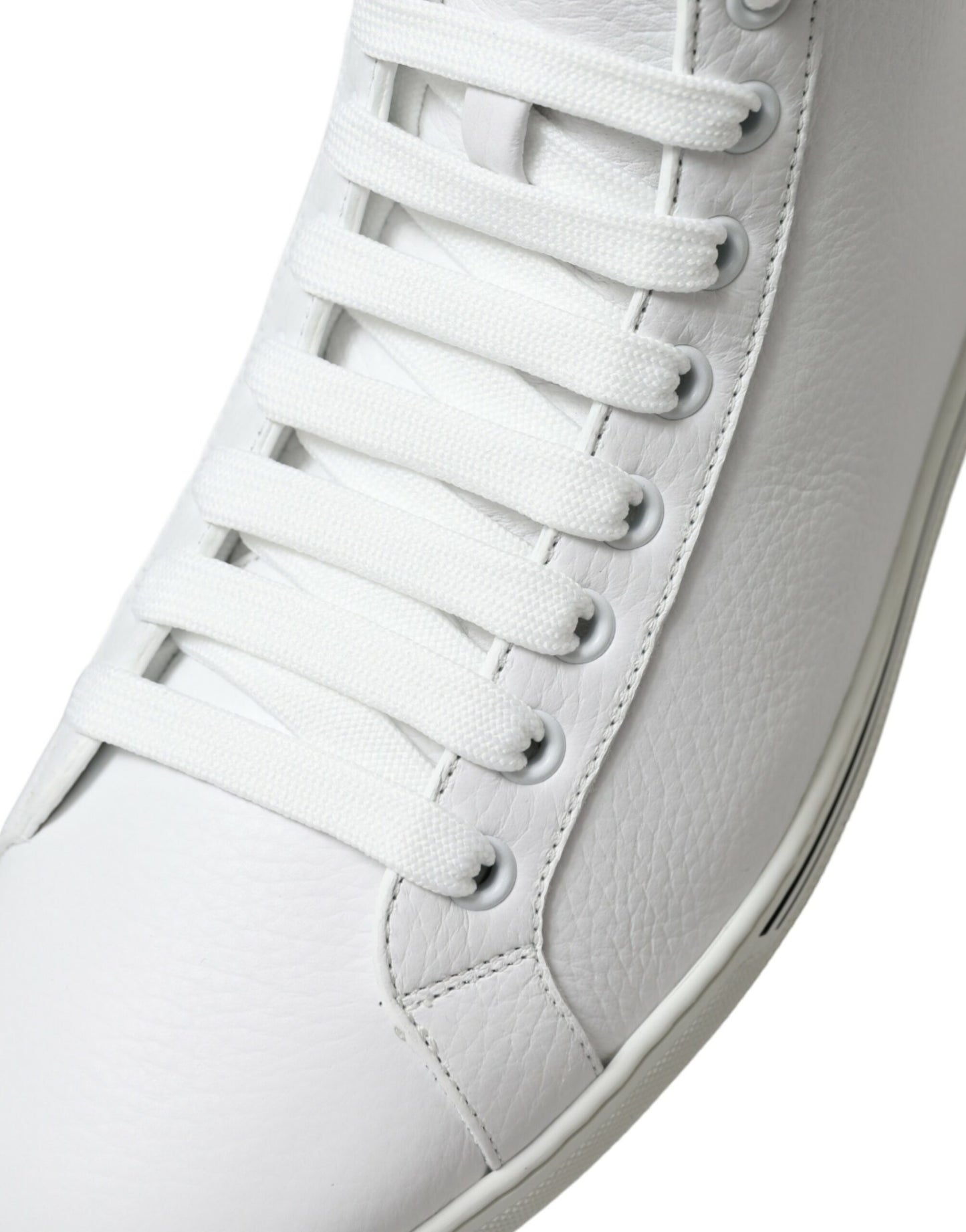 Dolce &amp; Gabbana Weiße Saint Tropez High Top Herren Sneakers Schuhe
