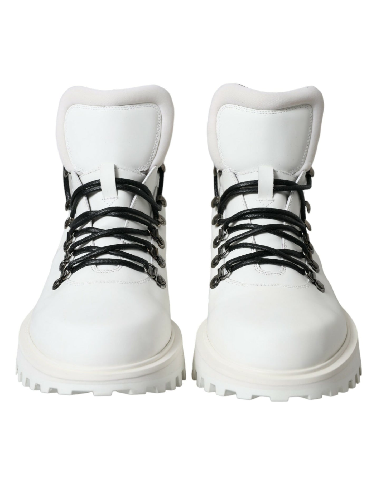 Dolce &amp; Gabbana Weiße Vulcano Trekking-Stiefeletten