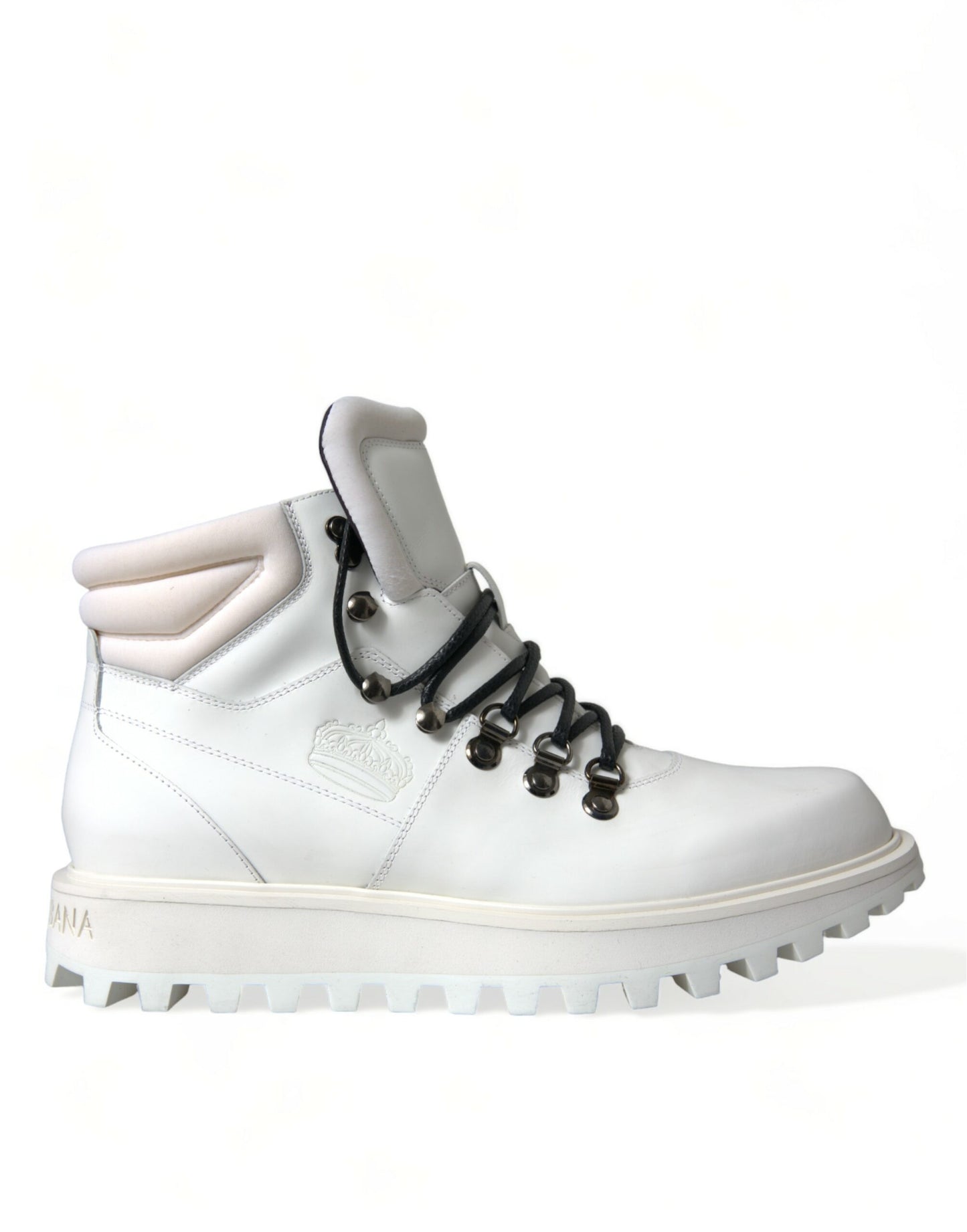 Dolce &amp; Gabbana Weiße Vulcano Trekking-Stiefeletten