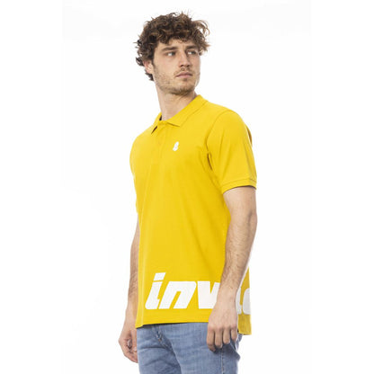 Invicta Gelbes Poloshirt aus Baumwolle für Herren