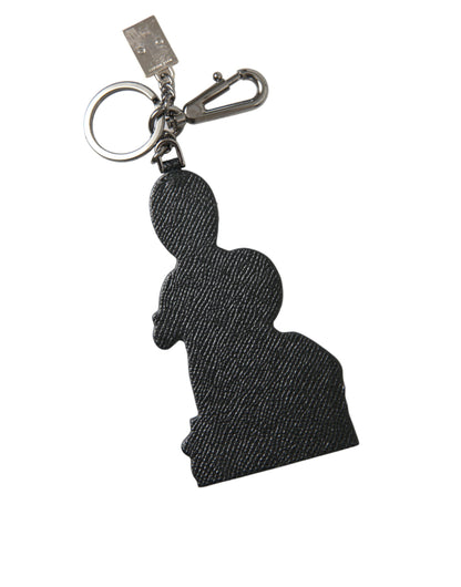 Dolce &amp; Gabbana Leder Dominico Stefano #DGFAMILY Logo-Schlüsselanhänger