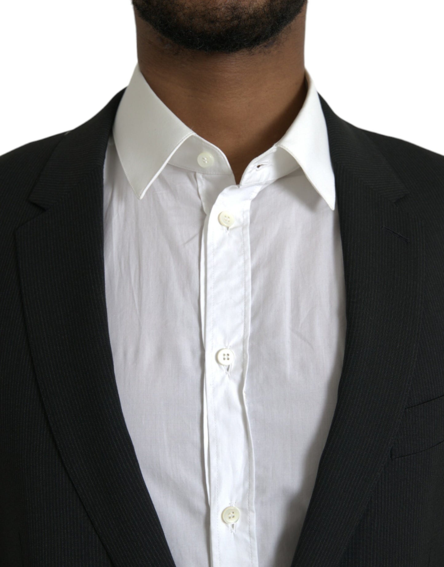 Dolce &amp; Gabbana – MARTINI – Einreihiger Schalblazer, Blau