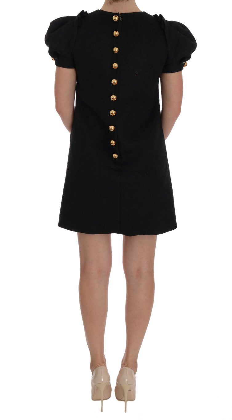 Dolce &amp; Gabbana Graues Kristallkleid „Dreaming of My Prince“