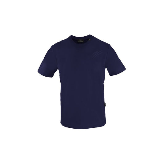 Plein Sport Herren-T-Shirt aus blauer Baumwolle