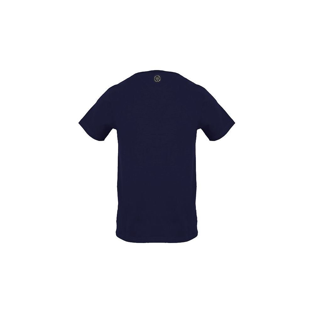 Plein Sport Herren-T-Shirt aus blauer Baumwolle