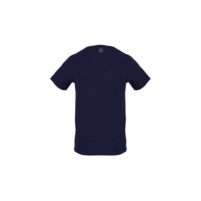 Plein Sport Herren-T-Shirt aus blauer Baumwolle