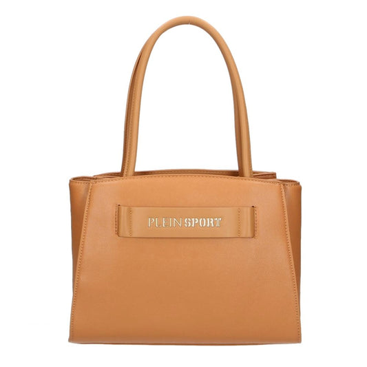 Plein Sport – Braune Polyethylen-Umhängetasche für Damen