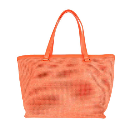 Cavalli Class Damenhandtasche aus orangefarbenem Kalbsleder