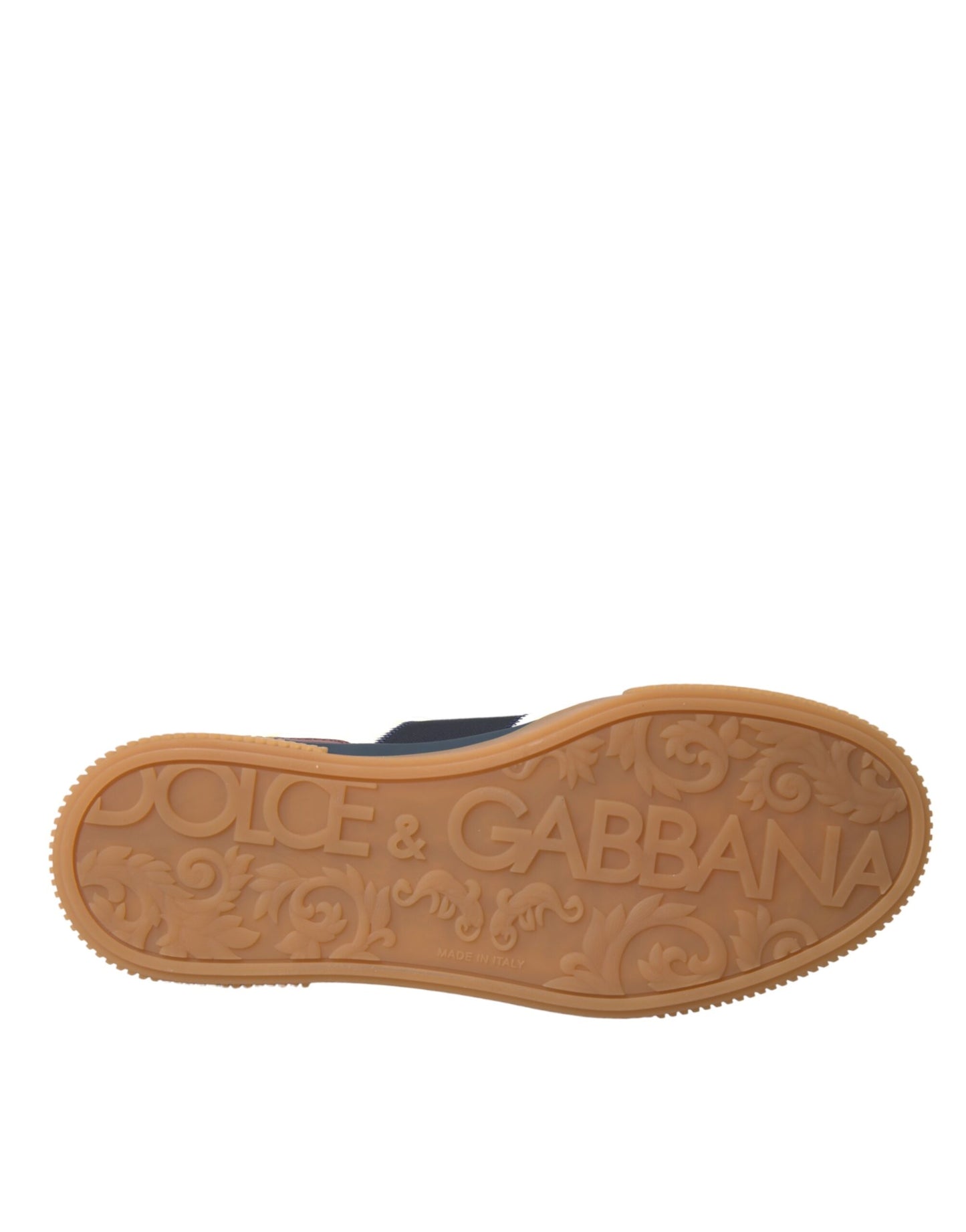 Dolce &amp; Gabbana Multicolor Miami Leather Low Top Sneakers Shoes