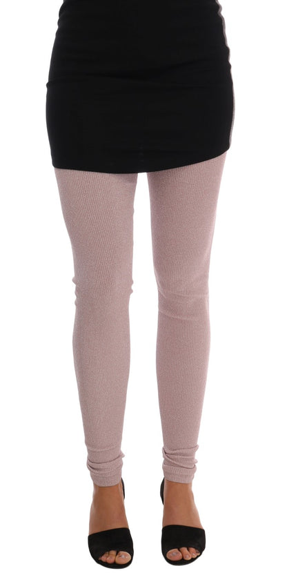 Dolce &amp; Gabbana – Strumpfhose mit Stretchbund in Rosa