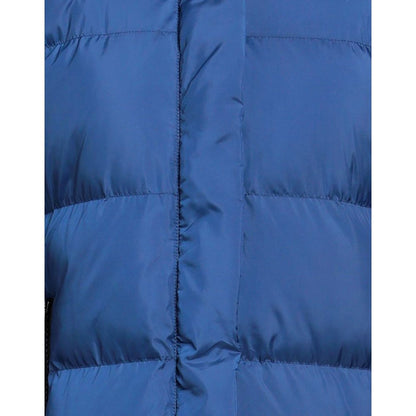 Love Moschino – Schicke, lange Daunenjacke mit Logodetail