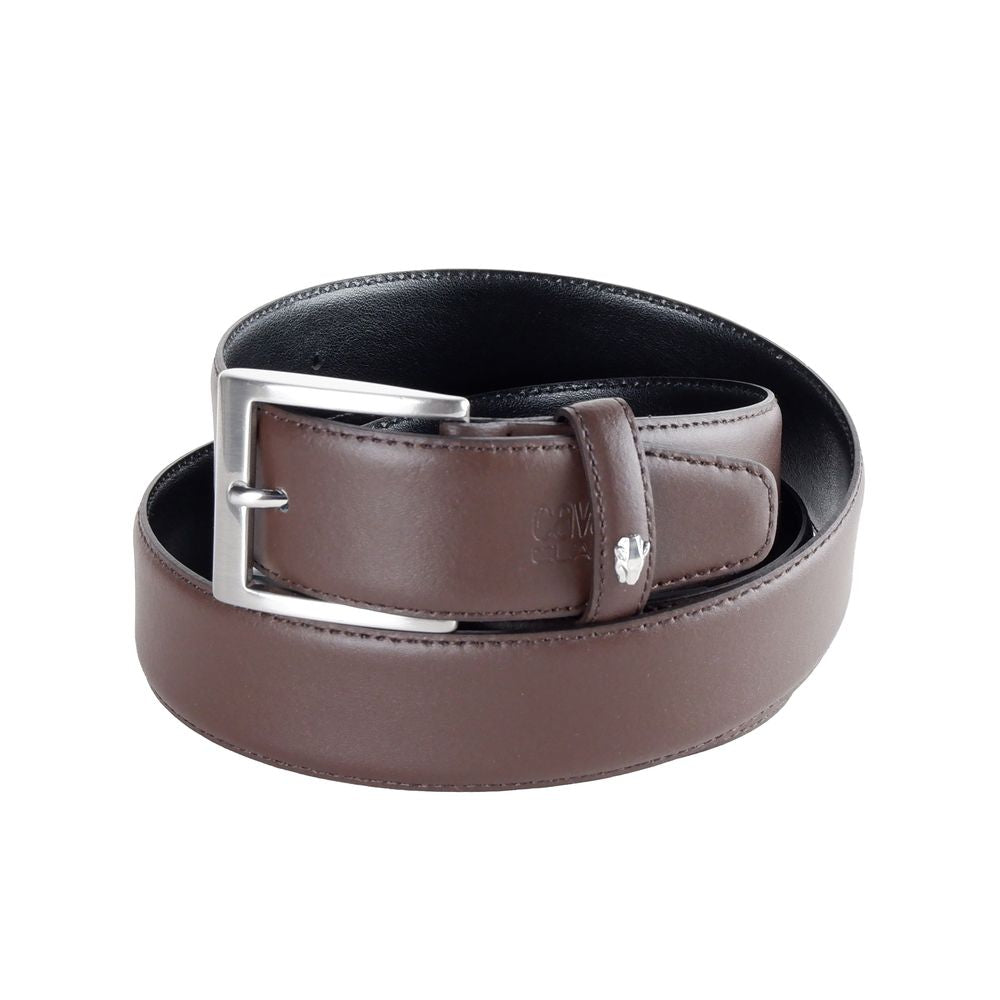 Cavalli Class – Eleganter Wendegürtel aus Leder – zweifarbig