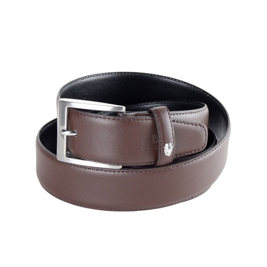 Cavalli Class – Eleganter Wendegürtel aus Leder – zweifarbig