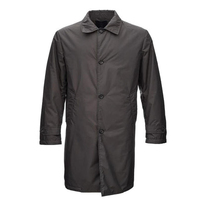 Braune Polyesterjacke hinzufügen