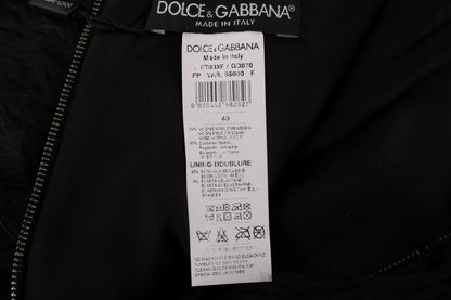 Dolce &amp; Gabbana Black Mink Nutria Fur Mini Hot Pants
