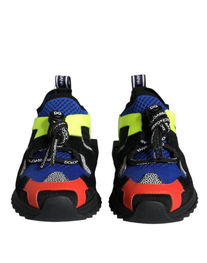 Dolce &amp; Gabbana Mehrfarbige Mesh-Sorrento-Trekking-Sneakers
