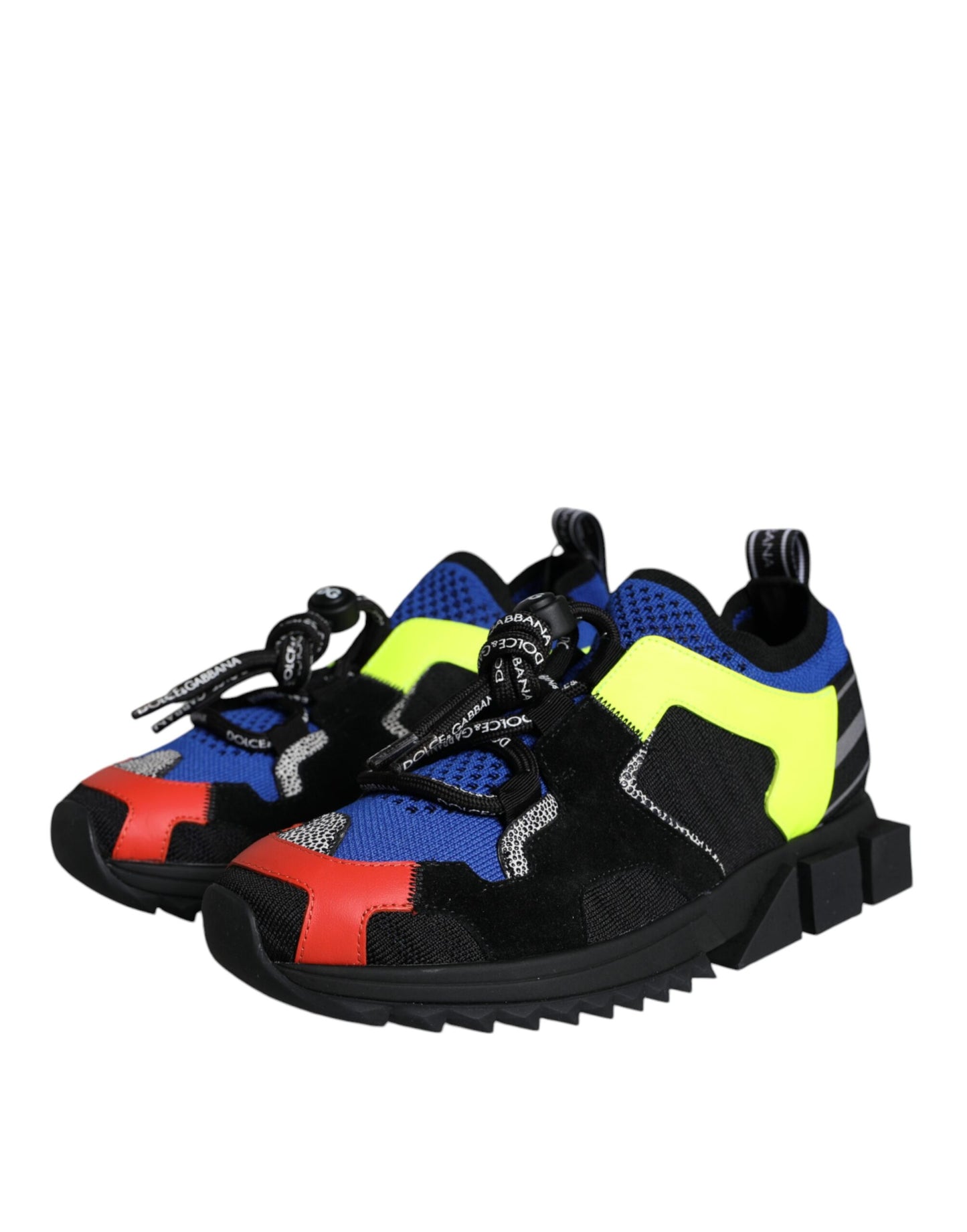 Dolce &amp; Gabbana Mehrfarbige Mesh-Sorrento-Trekking-Sneakers