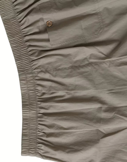 Dolce &amp; Gabbana – Boxershorts aus brauner Baumwolle in regulärer Passform