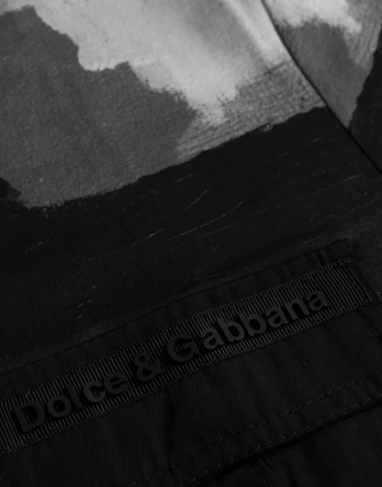 Dolce &amp; Gabbana Multicolor Camouflage Cotton Crewneck T-shirt