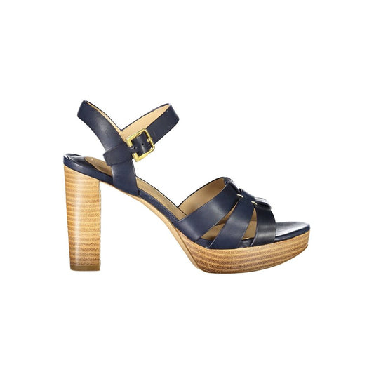 Ralph Lauren – Blaue Ledersandale