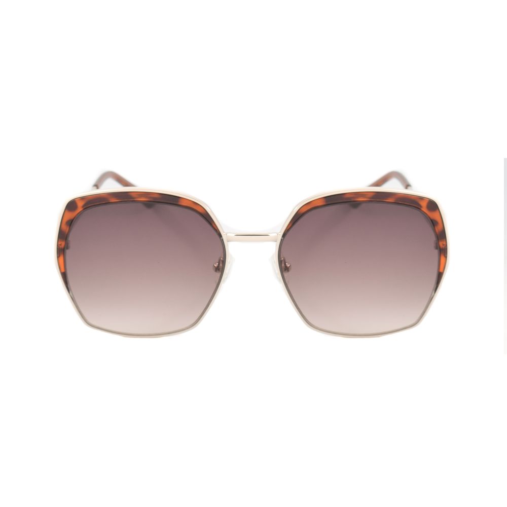 Guess – Sonnenbrille aus goldenem Metall