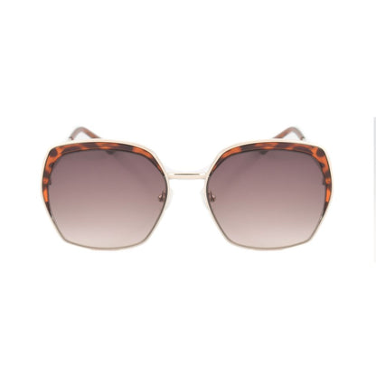 Guess – Sonnenbrille aus goldenem Metall
