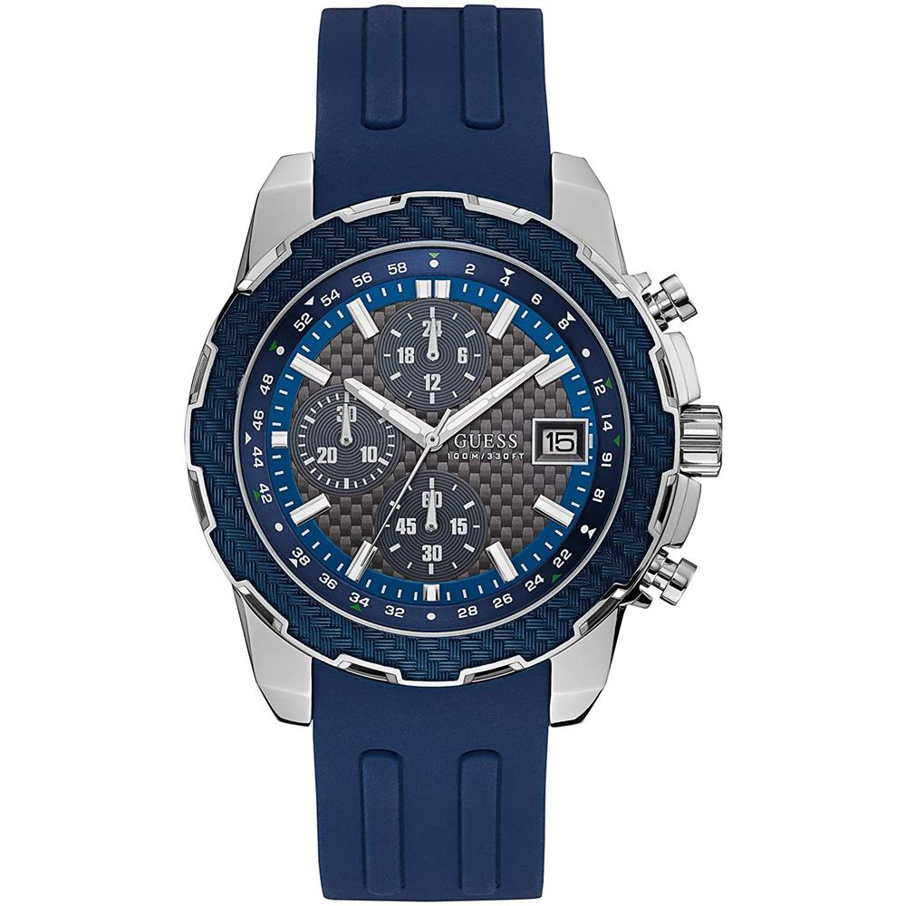 Guess – Blaue Gummiuhr